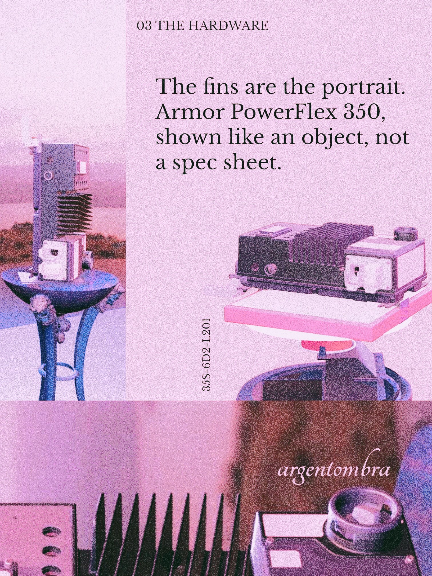 Nº 2 — Variable Frequency Drive Given the Museum Treatment. Concept
